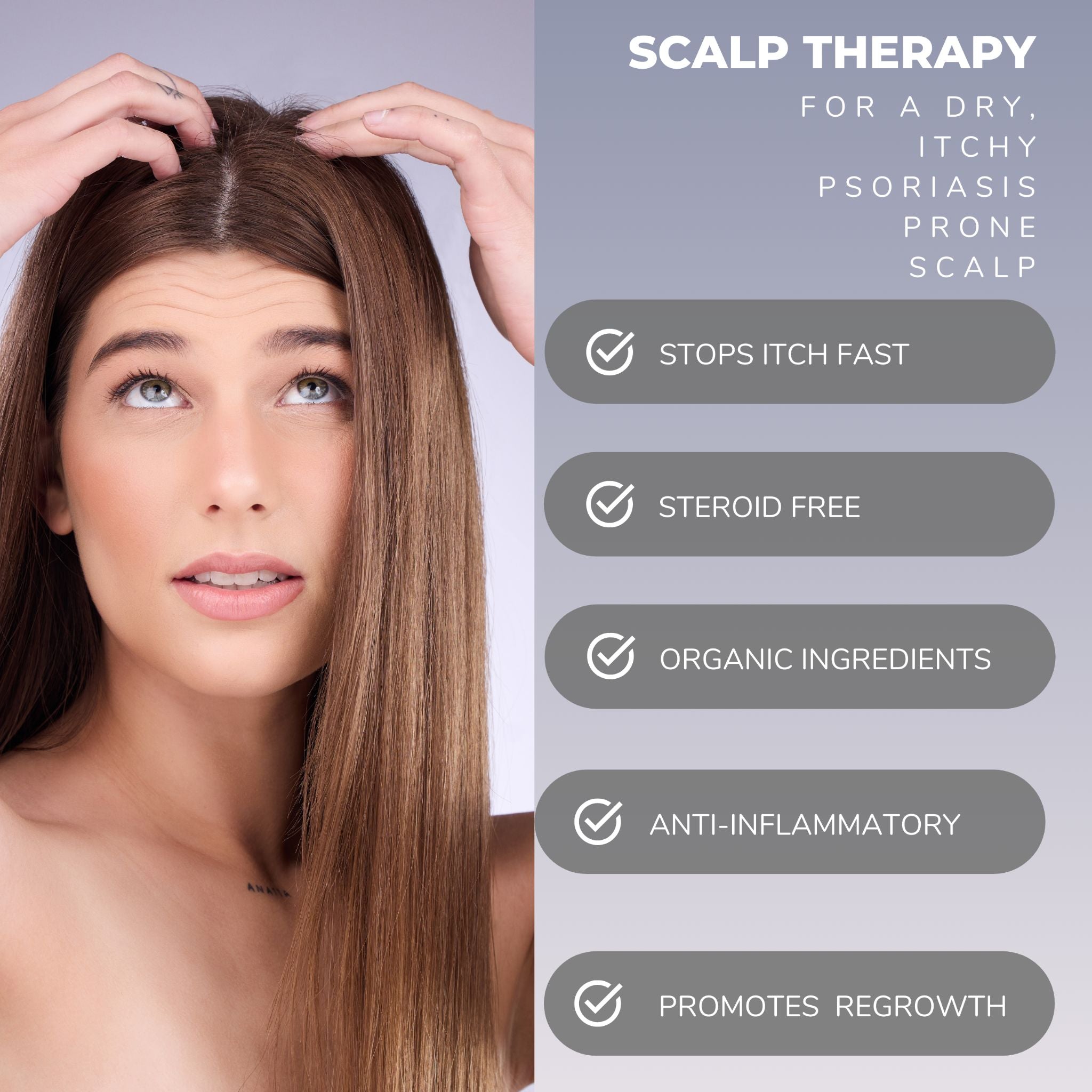 Scalp Therapy- Leave In Treatment For A Dry, Itchy & Dandruff Prone Scalp